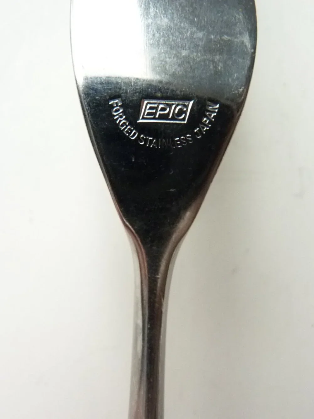 Vintage‎ EPIC Eco Forged Stainless Steel Utensil Set of 5 forks 6.5